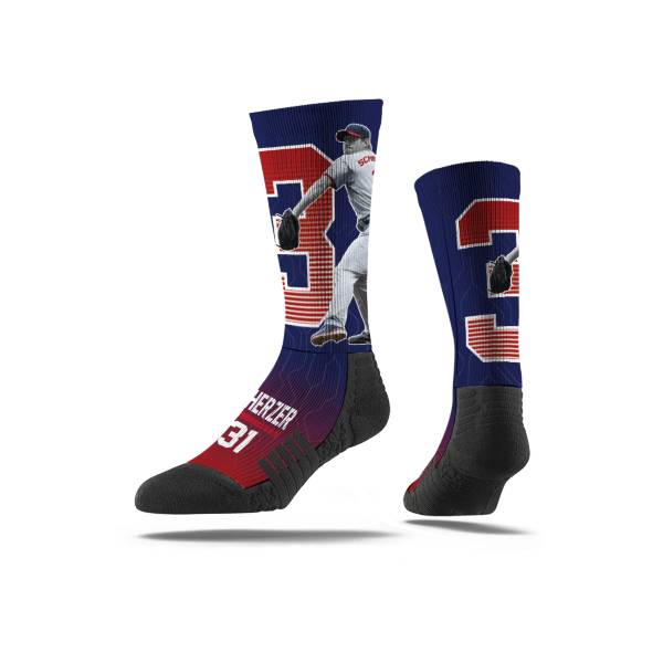 Strideline Washington Nationals Max Scherzer Crew Socks