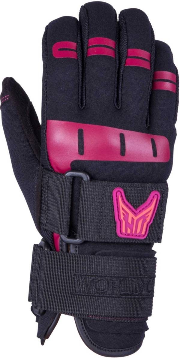 M Black/Pink Details about   NWOT Head Womens Ski Gloves with Zipper Pocket 