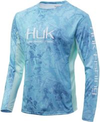 HUK Men's Icon X Camo Long Sleeve Fishing Shirt