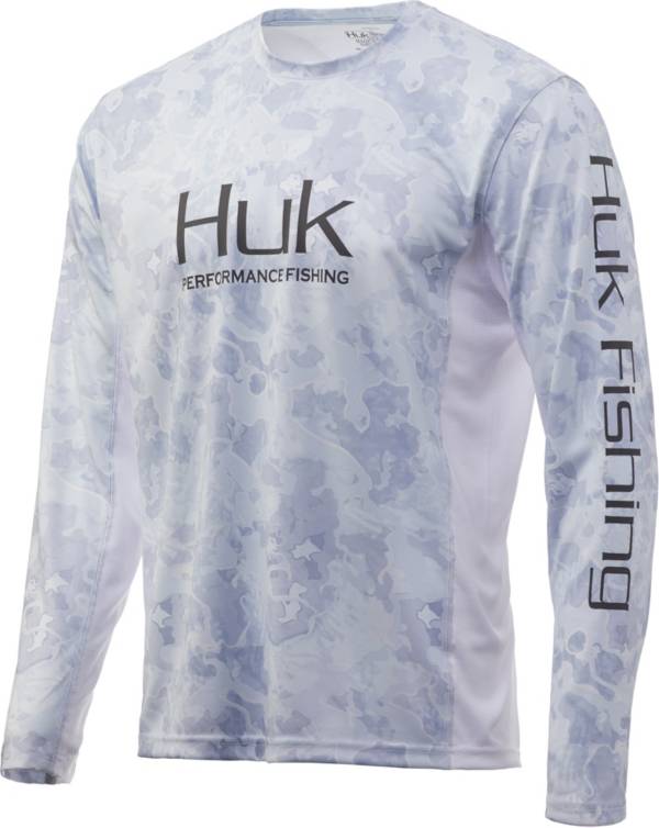 HUK Men's Icon X Camo Long Sleeve Fishing Shirt