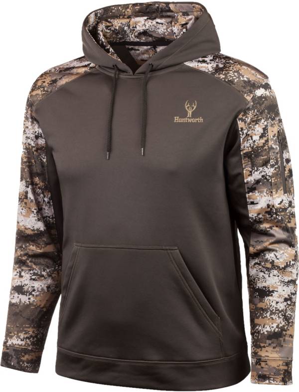 Huntworth Men's Heather Fleece Hoodie