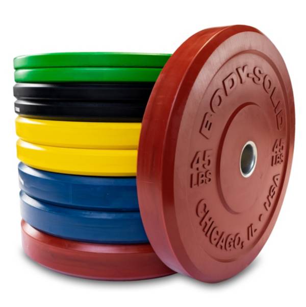 Body Solid OBPXC260 Colored Bumper Plates product image