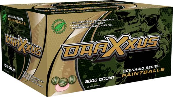 Draxxus Scenario Series Paintballs – 2000 Count