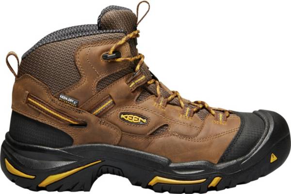 KEEN Men's Braddock Mid Waterproof Work Boots