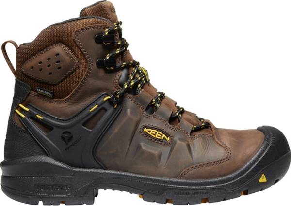 KEEN Men's Dover 6'' Waterproof Steel Toe Work Boots