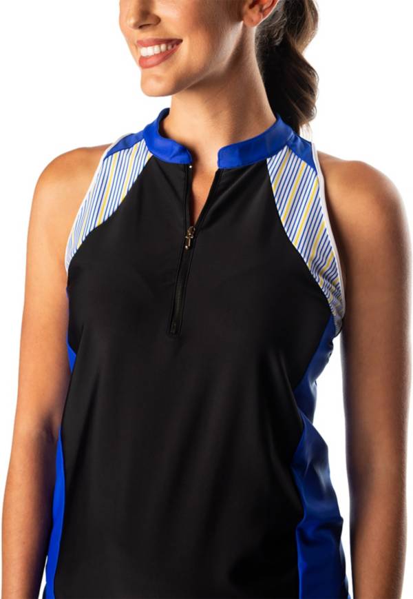 SwingDish Women's Addi Sleeveless Golf Polo