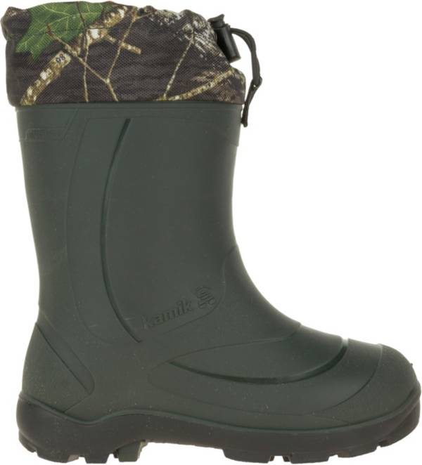Kamik Kids' Snobuster 2 Mossy Oak Insulated Waterproof Winter Boots product image