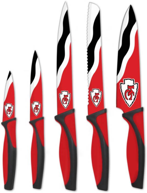 Sports Vault Kansas City Chiefs Kitchen Knives