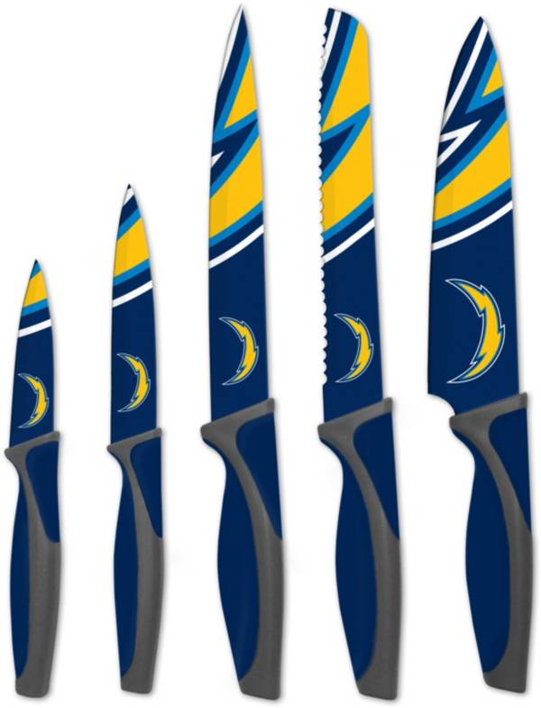 Sports Vault Los Angeles Chargers Kitchen Knives