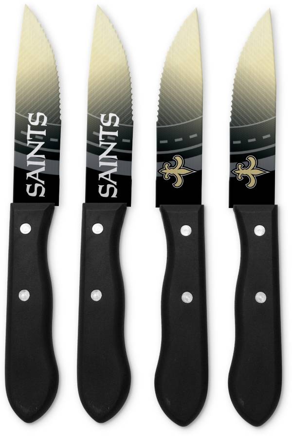 Sports Vault New Orleans Saints Steak Knives