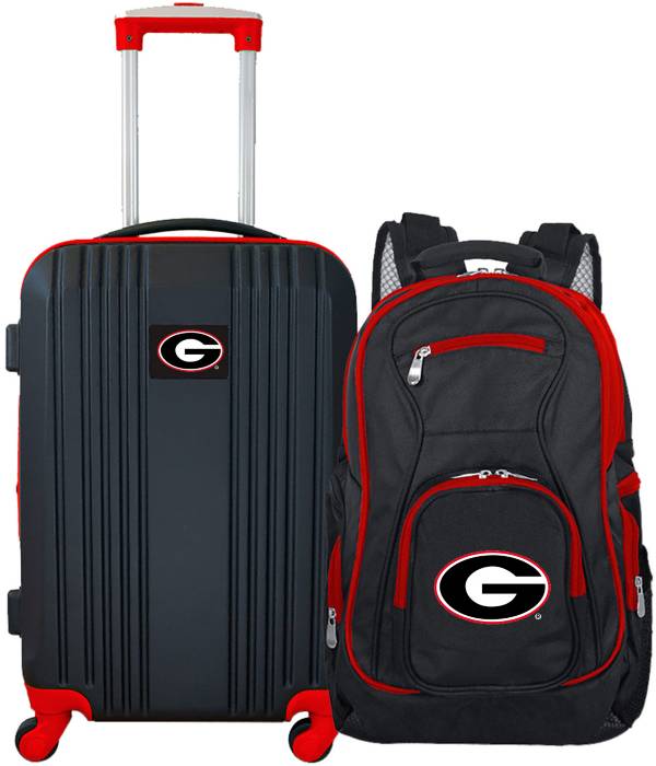 Mojo Georgia Bulldogs Two Piece Luggage Set