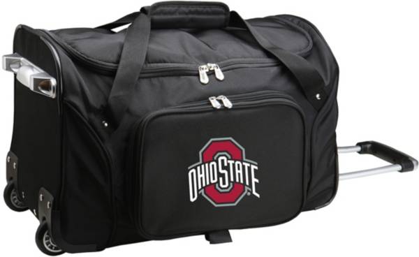 Mojo Ohio State Buckeyes Wheeled Duffle