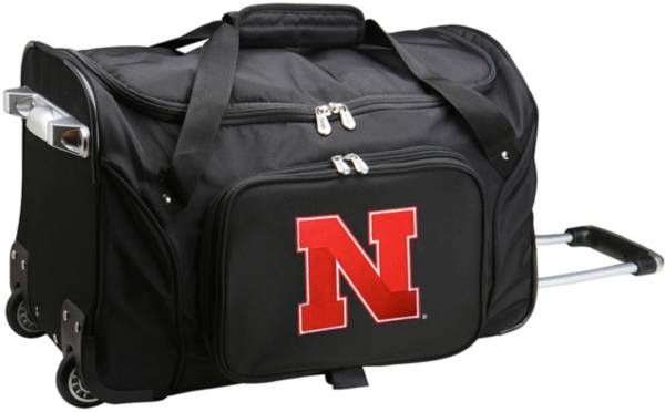 Mojo Nebraska Cornhuskers Wheeled Duffle