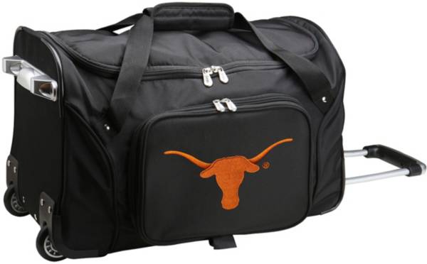 Mojo Texas Longhorns Wheeled Duffle