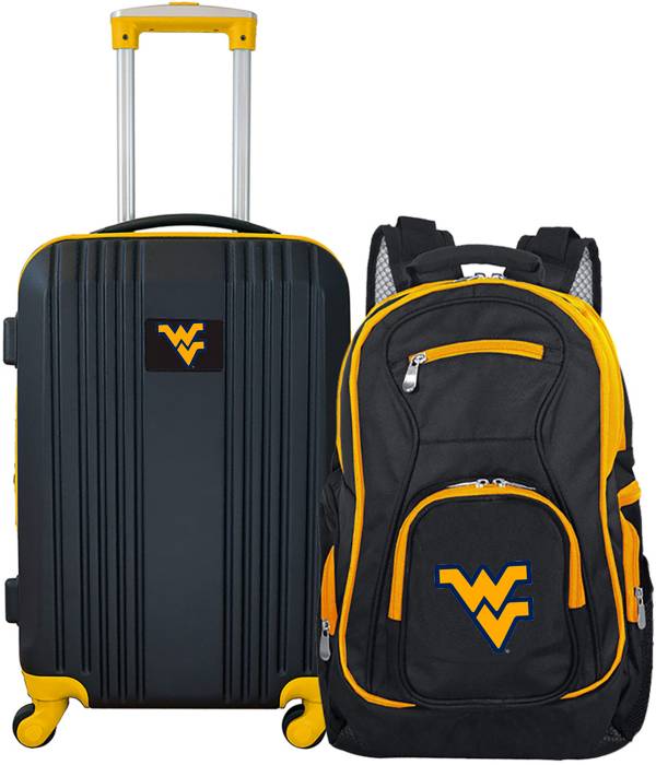 Mojo West Virginia Mountaineers Two Piece Luggage Set