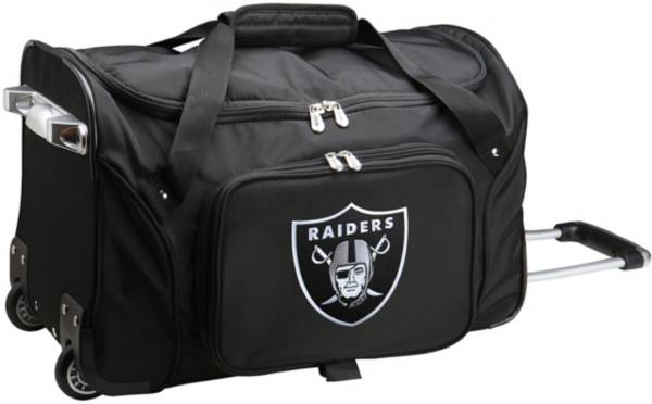 Mojo Las Vegas Raiders Wheeled Duffle