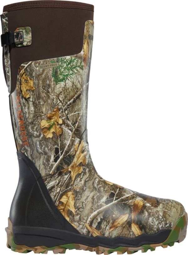 LaCrosse Men's Alphaburly Pro 18'' Realtree Edge Rubber Hunting Boots