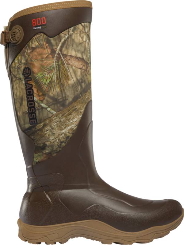 LaCrosse Men's Alpha Agility 17'' Mossy Oak Break-Up Country 800g Rubber Hunting Boots