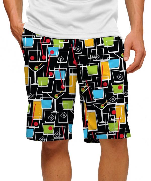 Loudmouth Men's Happy Hour Stretch Tech Golf Shorts