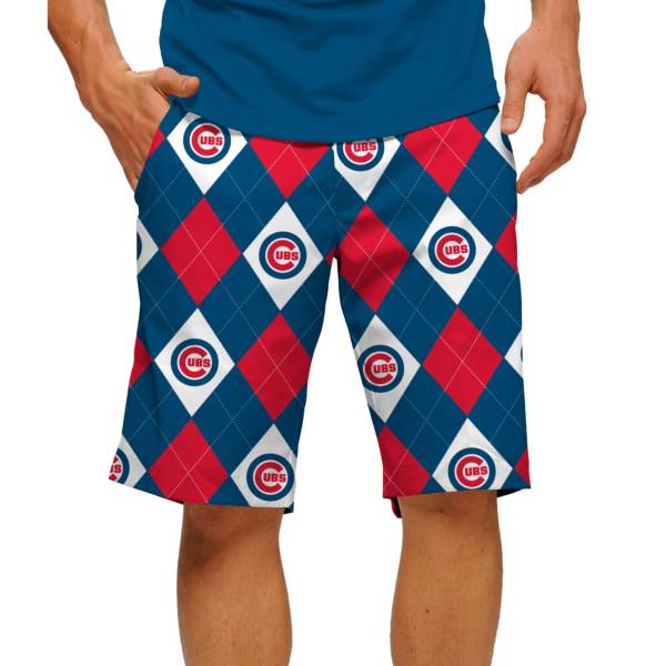 Loudmouth Men's Chicago Cubs Golf Shorts