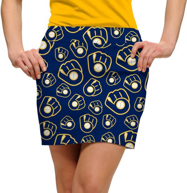 Loudmouth Women's Milwaukee Brewers Golf Skort