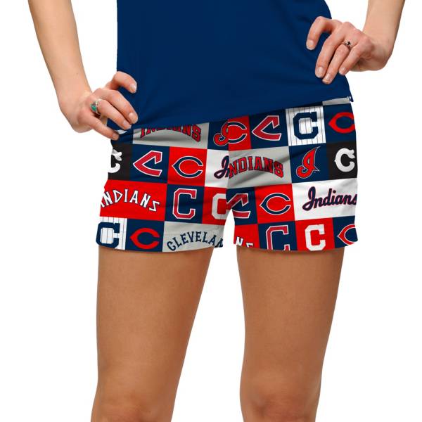 Loudmouth Women's Cleveland Indians Golf Mini Shorts