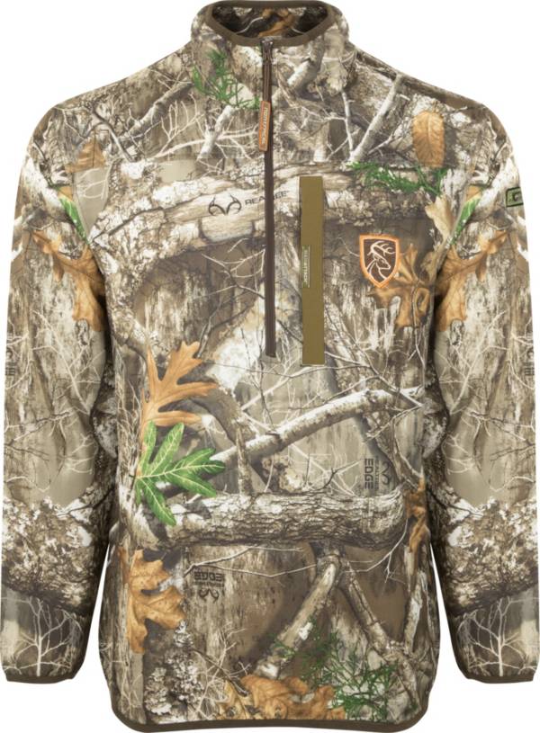 Drake Waterfowl Men's Non-Typical Camo Tech 1/4 Zip with Agion Active XL