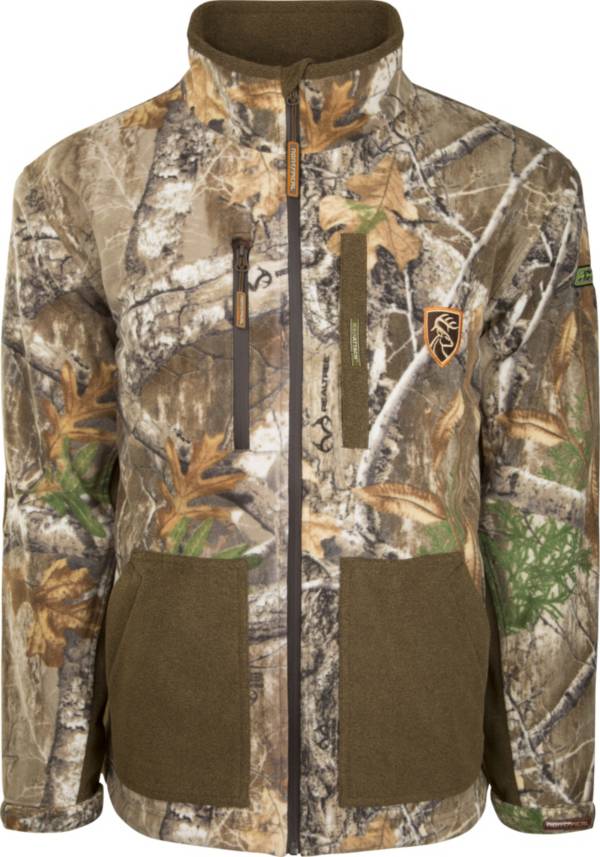 Drake Waterfowl Men's Non-Typical HydroHush Midweight Full Zip Hunting Jacket with Agion Active XL