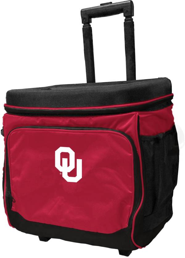 Oklahoma Sooners Rolling Cooler