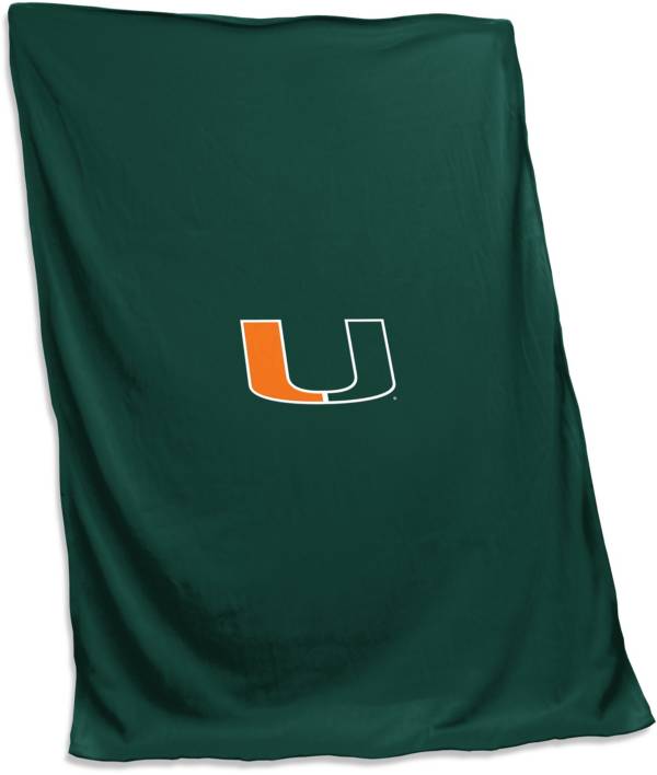 Miami Hurricanes 54'' x 84'' Sweatshirt Blanket