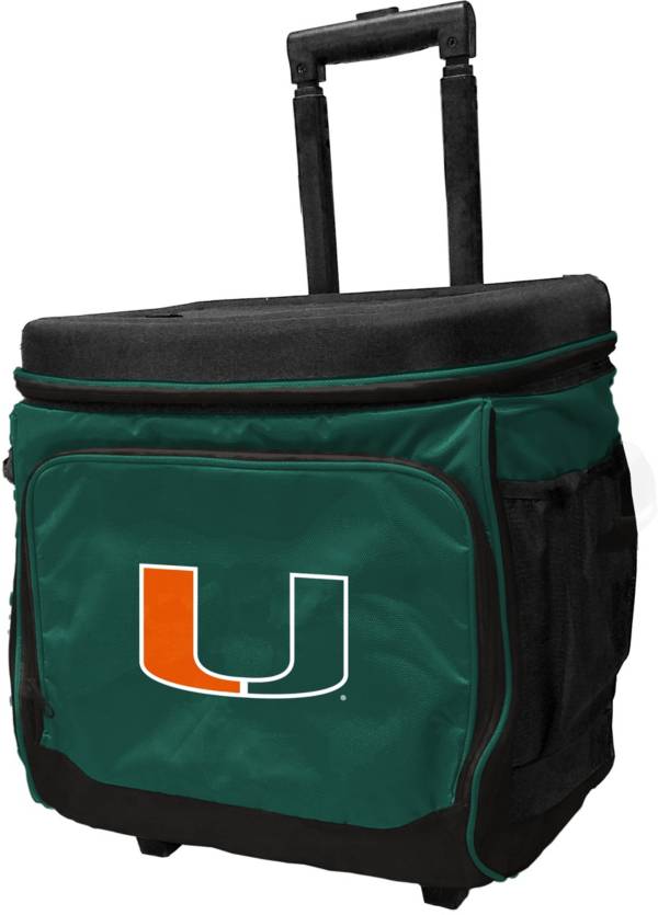 Miami Hurricanes Rolling Cooler