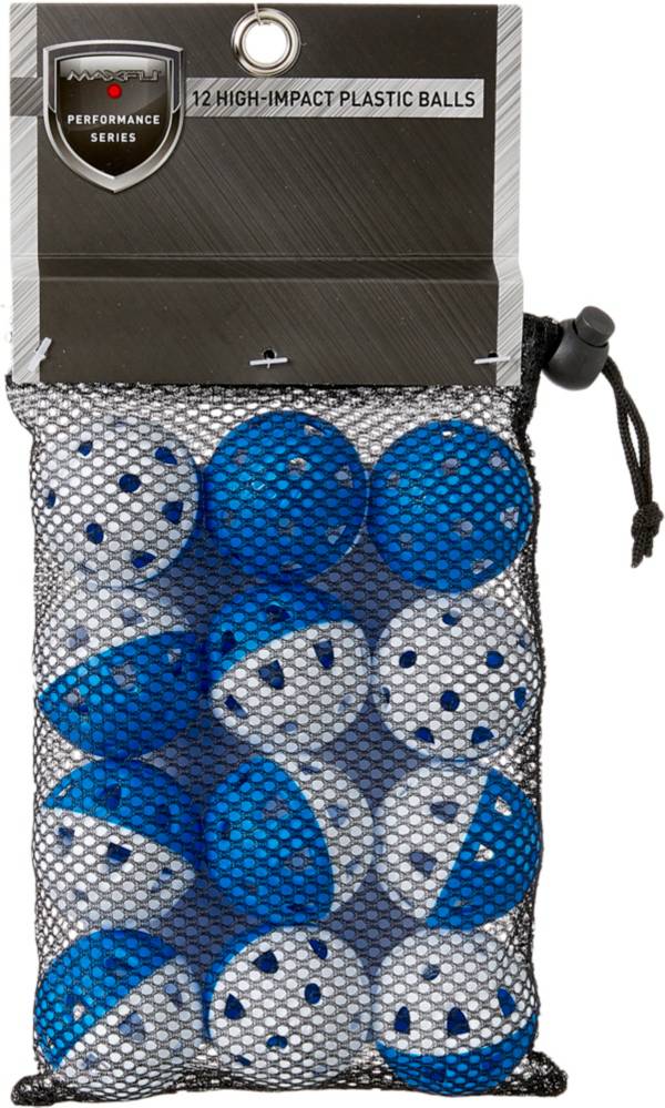 Maxfli Performance Series High-Impact Plastic Practice Balls - 12-Pack product image