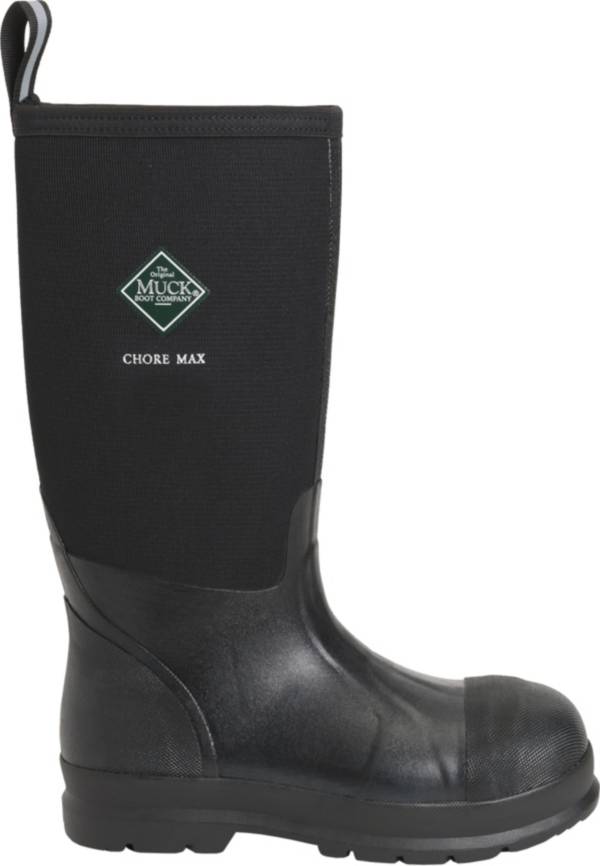 Muck Boots Men's Chore Max Hi Composite Toe Rubber Work Boots