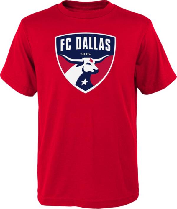 MLS Youth FC Dallas Logo Red T-Shirt