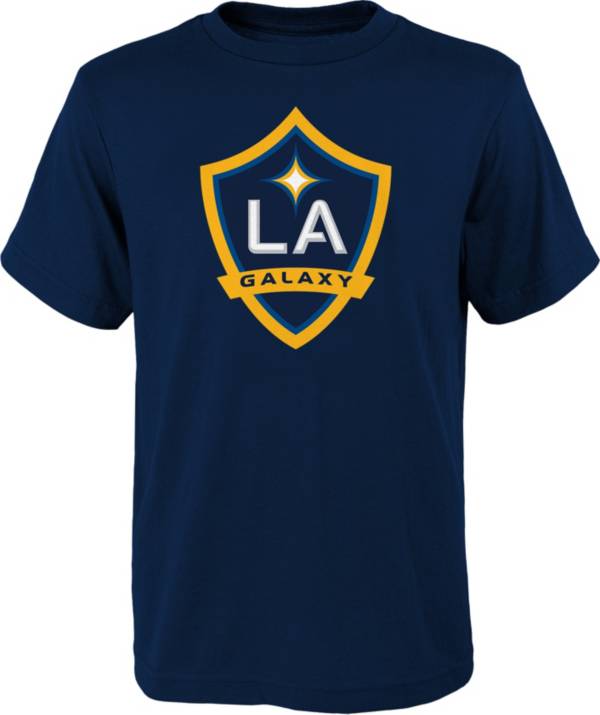 MLS Youth Los Angeles Galaxy Logo Navy T-Shirt