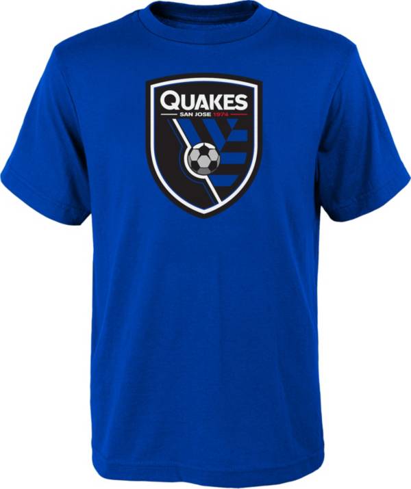 MLS Youth San Jose Earthquakes Logo Royal T-Shirt