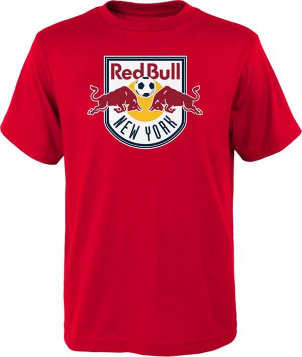 MLS Youth New York Red Bulls Logo Red T-Shirt