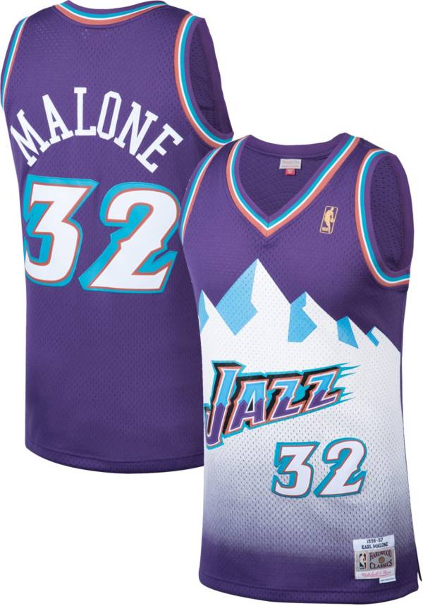 Mitchell & Ness Men's Utah Jazz Karl Malone #32 Swingman Jersey