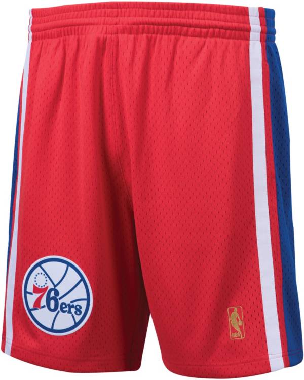 Mitchell & Ness Men's Philadelphia 76ers Hardwood Classic Swingman Shorts