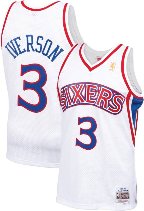 Mitchell & Ness Men's Philadelphia 76ers Allen Iverson #3 Swingman Jersey