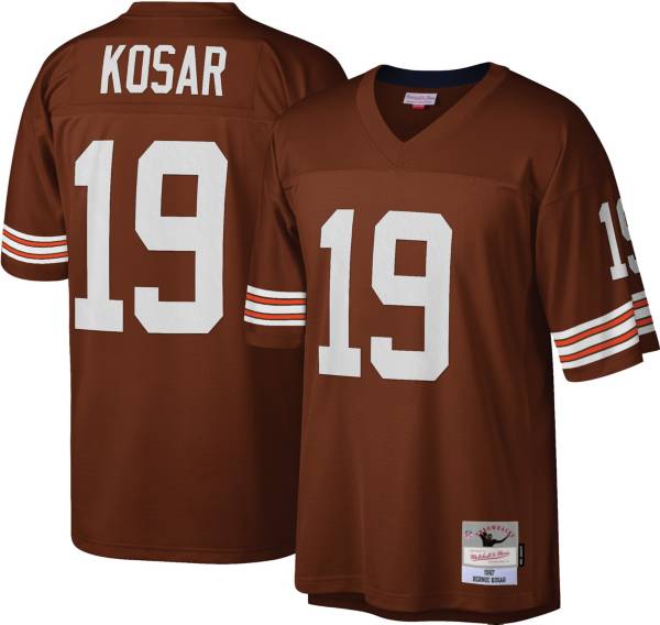 Mitchell & Ness Men's 1987 Game Jersey Cleveland Browns Bernie Kosar #19