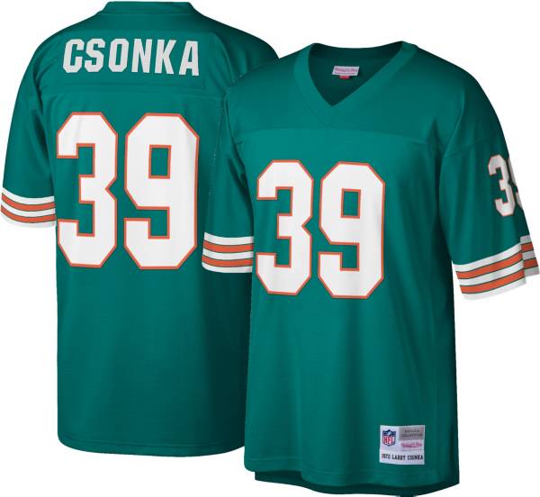 Mitchell & Ness Men's 1972 Game Jersey Miami Dolphins Larry Csonka #39