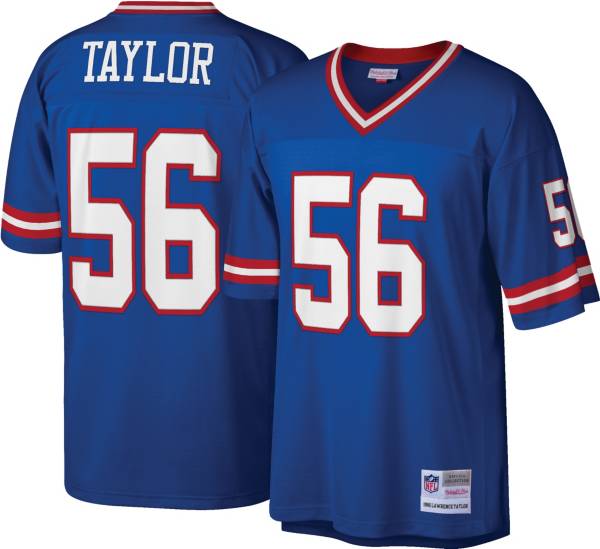 Mitchell & Ness Men's 1986 Game Jersey New York Giants Lawrence Taylor #56