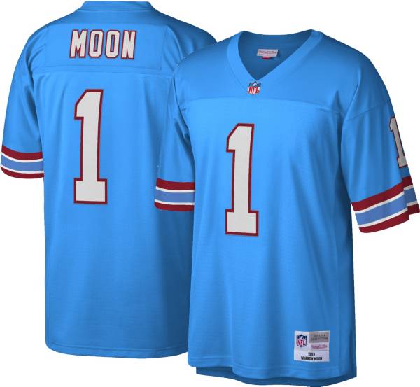 Mitchell & Ness Men's 1993 Home Game Jersey Houston Oilers Warren Moon #1