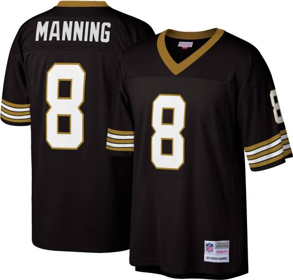 Mitchell & Ness Men's 1979 Game Jersey New Orleans Saints Archie Manning #8