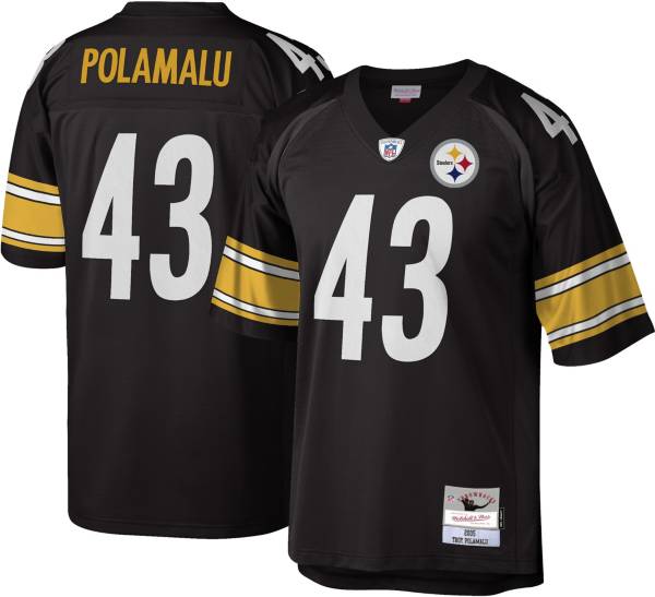 00's Troy Polamalu Pittsburgh Steelers Authentic Reebok NFL Jersey Size 50  XL – Rare VNTG