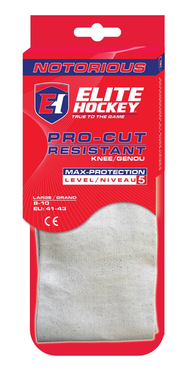 Elite Hockey Notorious Pro-Cut Resistant Knee Socks Level 5