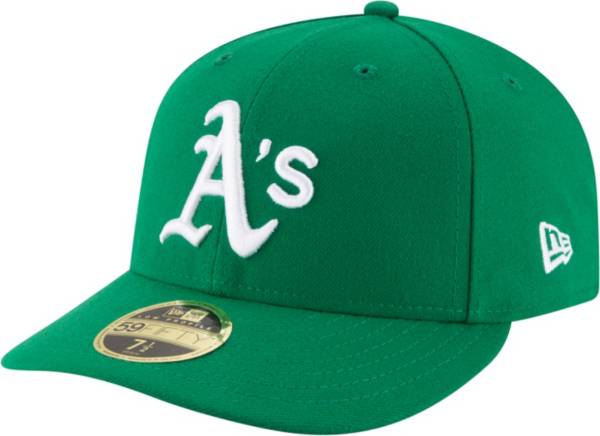 New Era Men's Oakland Athletics 59Fifty Alternate Green Low Crown Fitted Hat