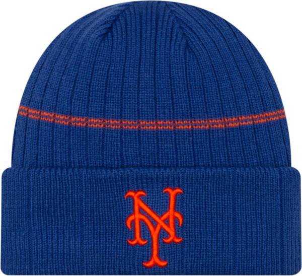 New Era Men's New York Mets Blue Sports Knit Hat