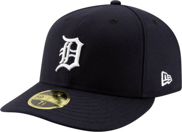 New Era Men's Detroit Tigers 59Fifty Home Navy Low Crown Fitted Hat